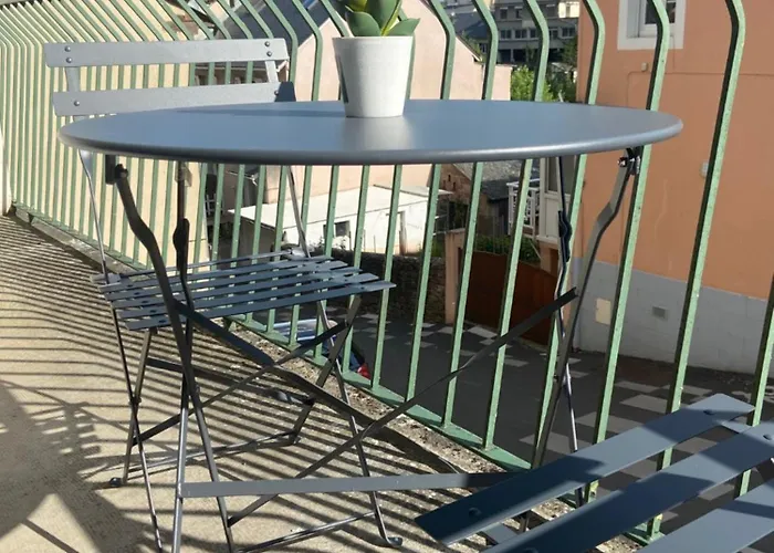 L'eldorado Ruthenois - Garage & Terrasse Lägenhet *